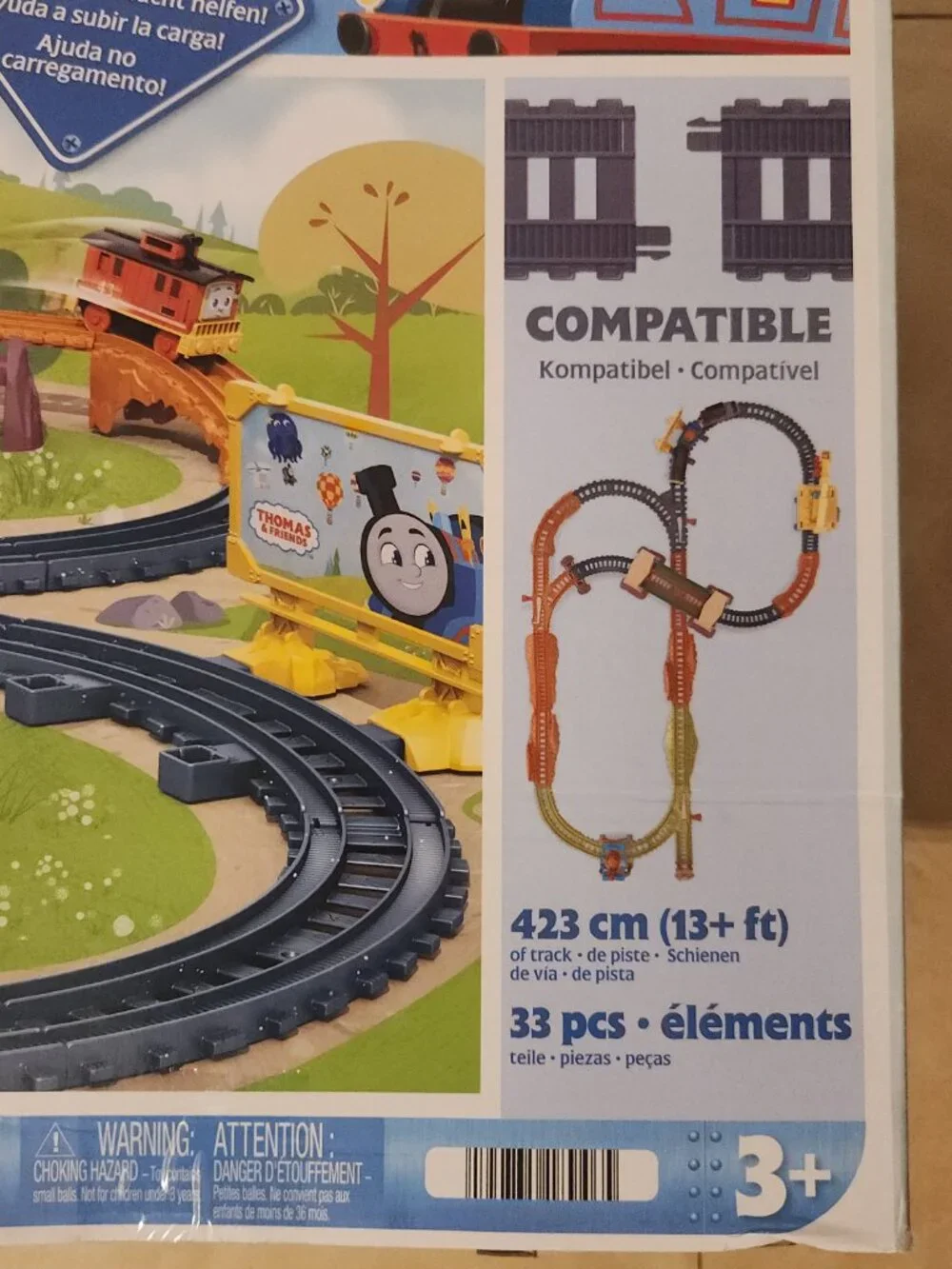 Thomas & Friends A Bridge to Sodor Motorized Toy Train & Track Set, 33 Pieces